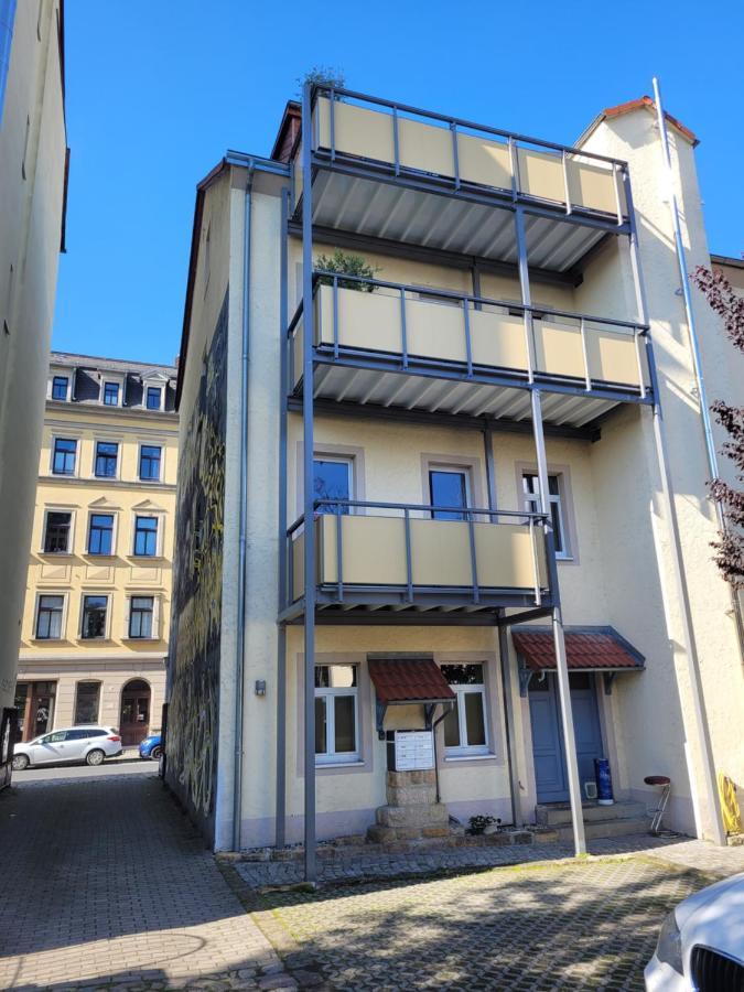 Ferienwohnung Oder Studio Dresden-Neustadt Inkl Parkplatz Mit Balkon Oder Terrasse Εξωτερικό φωτογραφία